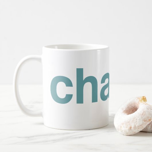 Verandering Koffiemok (Met donut)