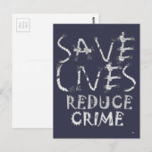 Verandering mogelijk maken met de :Save Lives Redu Briefkaart (Voorkant / Achterkant)