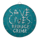 Verandering mogelijk maken met de :Save Lives Redu Dartbord (Voorkant)