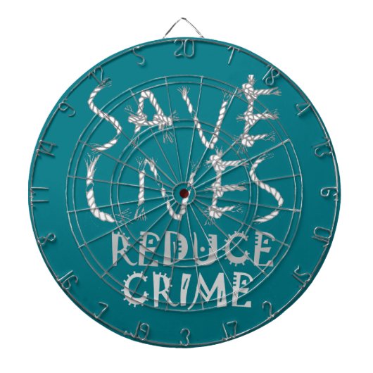 Verandering mogelijk maken met de :Save Lives Redu Dartbord (Voorkant)