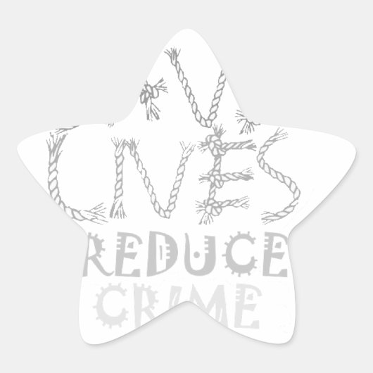 Verandering mogelijk maken met de :Save Lives Redu Ster Sticker (Voorkant)