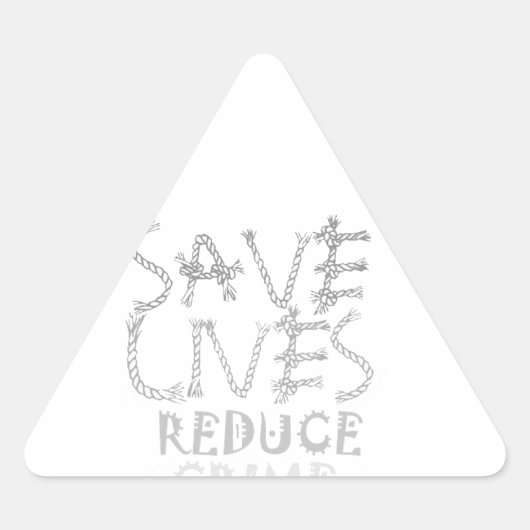 Verandering mogelijk maken met de :Save Lives Redu Sticker (Voorkant)