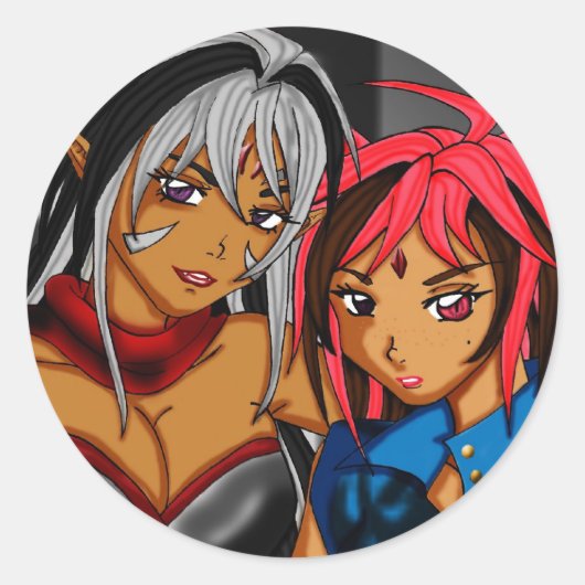 verandering ronde sticker (Voorkant)