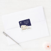 Verandering van Adres sticker kerst polar beer (Envelop)