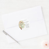 Verandering van adres Stickers herfst herfst stamb (Envelop)