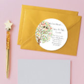 Verandering van adres Stickers herfst herfst stamb