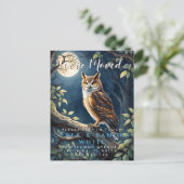 Verandering van adres we hebben verplaatst uil nat aankondigingskaart (Staand voorkant)