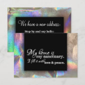 Verandering van adres We verhuisden Huiswarming Aankondiging (Voorkant / Achterkant)