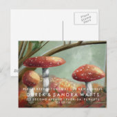 Verandering van adresaankondiging voor adstool-oli aankondigingskaart (Voorkant / Achterkant)