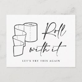 Verandering van Datum Uitgestelde annulering Briefkaart