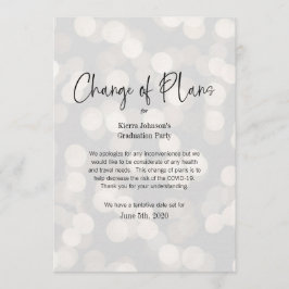 Verandering van datum Zakelijke of persoonlijke ge Kaart