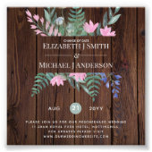 Verandering van datumplannen Verlenging Wildbloeme Foto Afdruk (Voorkant)