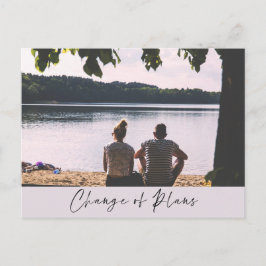 Verandering van de datum van het huwelijk in het U Briefkaart