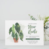 Verandering van de Kaart van de Aankondiging van d (Staand voorkant)