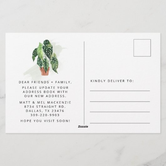 Verandering van de Kaart van de Aankondiging van d (Achterkant)