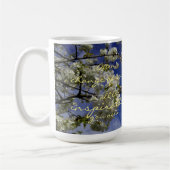 Verandering van de scènespiraal van Cherry Blossom Koffiemok (Links)