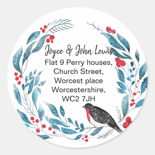 Verandering van de Sticker van het Adres met adem (Voorkant)