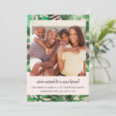 Verandering van de Waterverf van het Adres laat de Aankondiging (Staand voorkant)