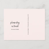 Verandering van de Waterverf van het Adres laat de Aankondigingskaart (Achterkant)