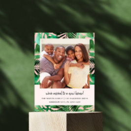 Verandering van de Waterverf van het Adres laat de Aankondigingskaart