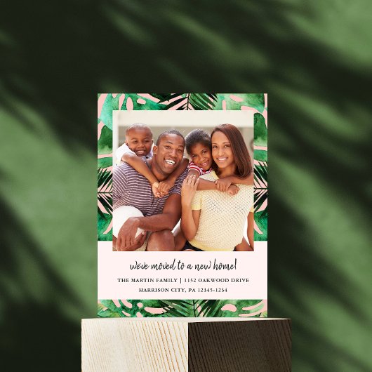 Verandering van de Waterverf van het Adres laat de Aankondigingskaart