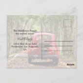 Verandering van het Briefkaart van de Douane van d (Achterkant)