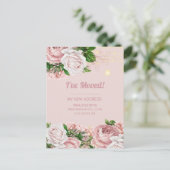 Verandering van het Licht van het Koord van het Li Briefkaart (Staand voorkant)