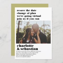 Verandering van het Virtuele Weddenschap van het P Save The Date