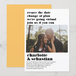 Verandering van het Virtuele Weddenschap van het P Save The Date