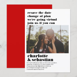 Verandering van het Virtuele Weddenschap van het P Save The Date
