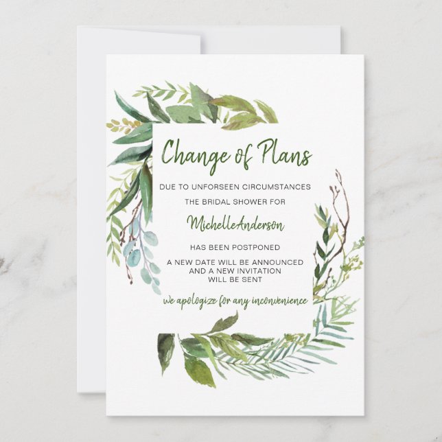 Verandering van het Vrijgezellenfeest Eucalyptus G (Voorkant)