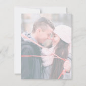 Verandering van plan trouwdatum uitgesteld save the date (Achterkant)