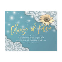 Verandering van plan-weddenschap Uitstel zonnebloe