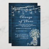 Verandering van Plannen Baby's Breath String Light Kaart (Voorkant / Achterkant)