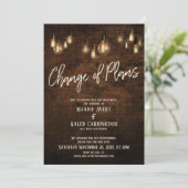 Verandering van plannen Edison licht uitgestelde b Kaart (Staand voorkant)