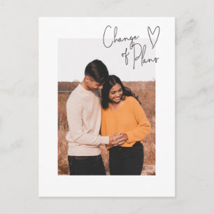 Verandering van plannen Eenvoudig uitstellen van f Briefkaart