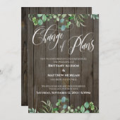 Verandering van plannen Eucalyptus uitgesteld brui Kaart (Voorkant / Achterkant)