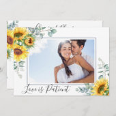 Verandering van plannen Liefde is een geduldig uit Kaart (Voorkant / Achterkant)