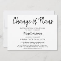 Verandering van plannen Sweet Sixteen