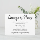 Verandering van plannen Sweet Sixteen (Staand voorkant)