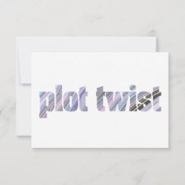 Verandering van plannen uitgesteld chique moderne save the date