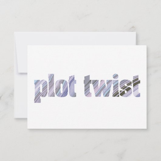 Verandering van plannen uitgesteld chique moderne  save the date (Voorkant)