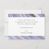 Verandering van plannen uitgesteld chique moderne  save the date (Achterkant)