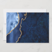 Verandering Van Plannen Uitgesteld Modern Goud Bla Kaart (Achterkant)