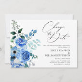 Verandering van plannen uitgestelde stosterblauwe kaart (Voorkant)