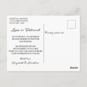 Verandering van Plannen Wit Annabelle Hydrangea Br Briefkaart (Achterkant)