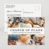 Verandering van plannen Zeeschelpen en drijfhout B Briefkaart (Voorkant / Achterkant)