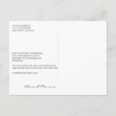 Verandering van Plans 2 Roze Daisies Briefkaart (Achterkant)