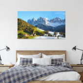 Verandering van seizoen canvas print (Insitu (Slaapkamer))