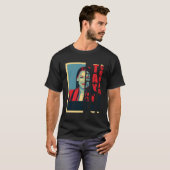 Verandering volgt Courage Alexandria Ocasio-Cortez T-shirt (Voorkant volledig)